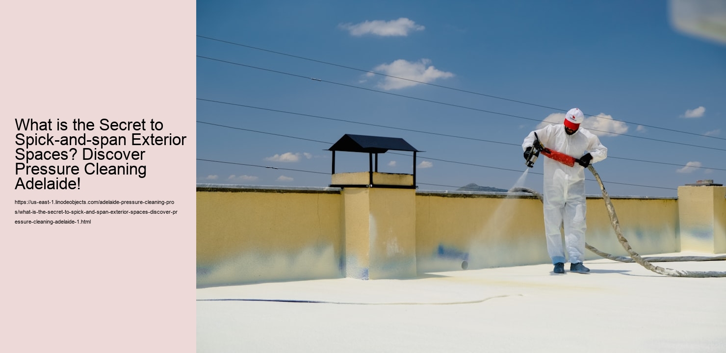 What is the Secret to Spick-and-span Exterior Spaces? Discover Pressure Cleaning Adelaide!